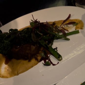 Scarpetta - Short ribs with pumpkin truffle purée - Italian Near Me - Las Vegas, Nevada