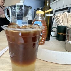 Spiritual Espresso - Iced americano with wild flower honey
