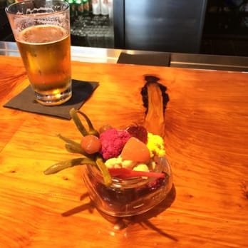 Draft - Pickle jar and a firestone Union Jack IPA - American Near Me - San Diego, California
