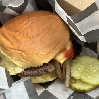 Pop's Place - Cheesy Classic Slider - SINGLE - Hot Dogs Near Me - Rockaway, New Jersey