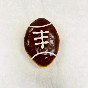 Sweet Cream Donuts - Can't watch the game without some football donuts - Donuts Near Me - Phoenix, Arizona Sweet Cream Donuts - Can't watch the game without some football donuts - Donuts Near Me - Phoenix, Arizona