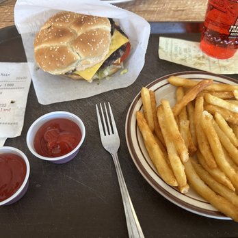 Frontier - Bonanza Burger and fries. - Mexican Near Me - Albuquerque, New Mexico
