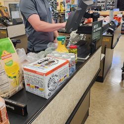 Safeway - The check stand. Excellent checker