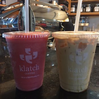 Klatch Coffee - Strawberry Bomb Smoothie- my son's favorite choice - Coffee & Tea Near Me - Rancho Cucamonga, California Klatch Coffee - Strawberry Bomb Smoothie- my son's favorite choice - Coffee & Tea Near Me - Rancho Cucamonga, California