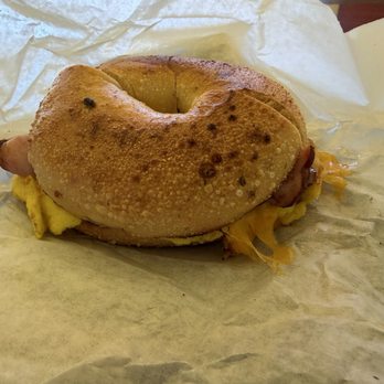 Alameda Bagels & Donuts - Cheese egg and ham bagel - Bagels Near Me - Alameda, California Alameda Bagels & Donuts - Cheese egg and ham bagel - Bagels Near Me - Alameda, California