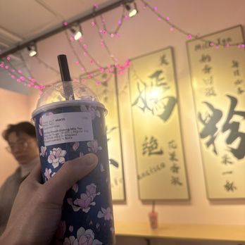 Momo Tea - Very nice boba . Osmathus Jasmine Milk Tea. Can't wait to come back - Tea Rooms Near Me - San Francisco, California Momo Tea - Very nice boba . Osmathus Jasmine Milk Tea. Can't wait to come back - Tea Rooms Near Me - San Francisco, California