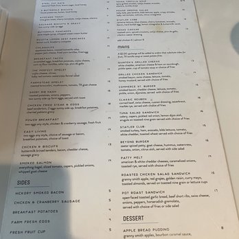Overeasy - Menu - New American Near Me - Dallas, Texas Overeasy - Menu - New American Near Me - Dallas, Texas