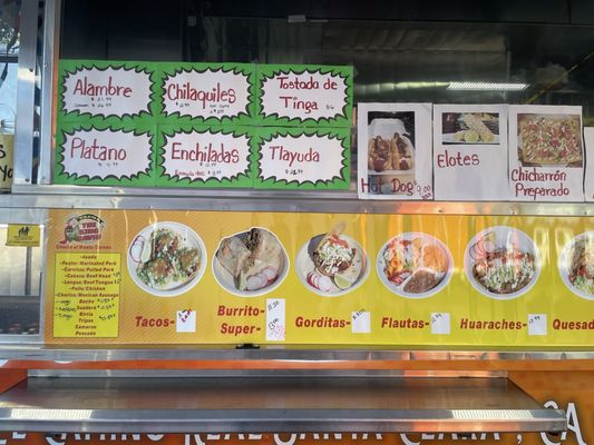 Menu photo 3 Tacos The King David Santa Clara, CA