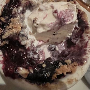 Galyn's - Maine Blueberry-Apple Crisp - Seafood Near Me - Bar Harbor, Maine