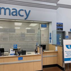 Walmart Pharmacy - Hours Sunday, 10-6.   Except for when they're not open at 2PM