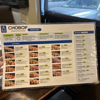 Chobop - As of 06/2026 - Sushi Bars Near Me - Costa Mesa, California