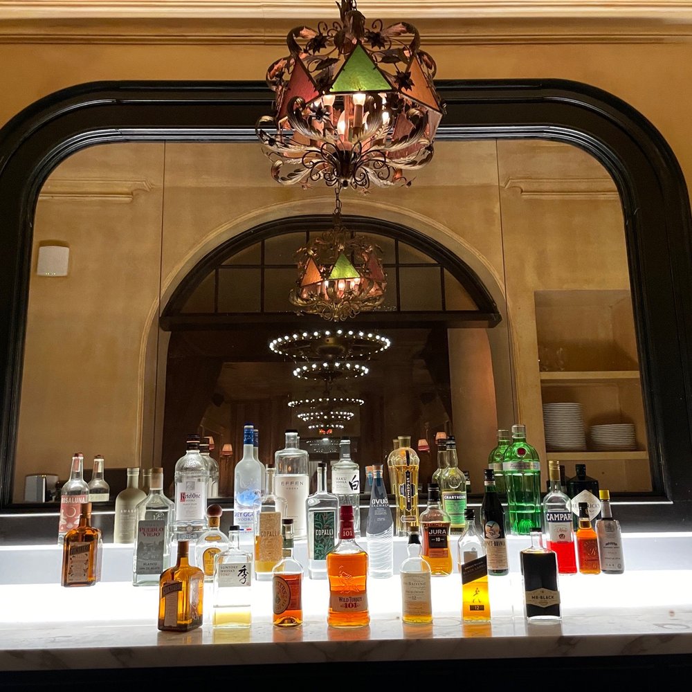 Lobby Bar - The Shining inspired lobby bar alcove - Cocktail Bars Near Me - New York, New York