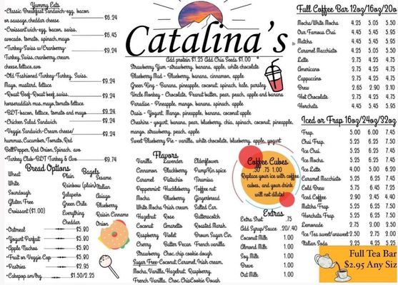 Menu photo 1 Catalinas Alamogordo, NM