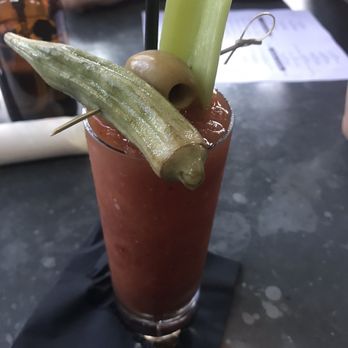 The Ice Plant - Bloody Mary - perfect - Cocktail Bars Near Me - St. Augustine, Florida