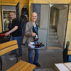 Culinary Backstreets - Our fearless leader and organizer, Gonca