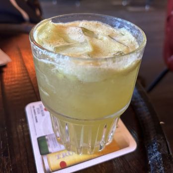 Cash Only - This is the drink that did it for me at Cash Only Bar. The Whiskey Apple made fresh with green apples and whiskey! - Whiskey Bars Near Me - San Jose, California Cash Only - This is the drink that did it for me at Cash Only Bar. The Whiskey Apple made fresh with green apples and whiskey! - Whiskey Bars Near Me - San Jose, California