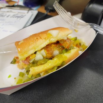 Sonic Drive-In - Hot dog and sweet relish (gross) soup - Fast Food Near Me - Reno, Nevada Sonic Drive-In - Hot dog and sweet relish (gross) soup - Fast Food Near Me - Reno, Nevada