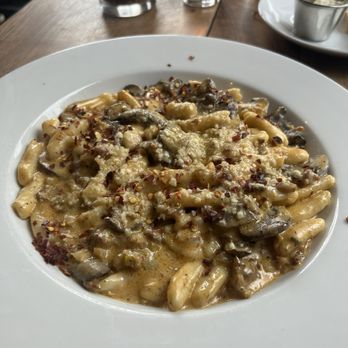 Oak + Almond - Cavatelli Norcina... if you like spice ask for red pepper flakes. (If you're daring ask for fresh basil too) - New American Near Me - Norwalk, Connecticut
