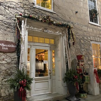 The Five20 Social Stop - the front of a building decorated for christmas - Wine Bars Near Me - Cedarburg, Wisconsin