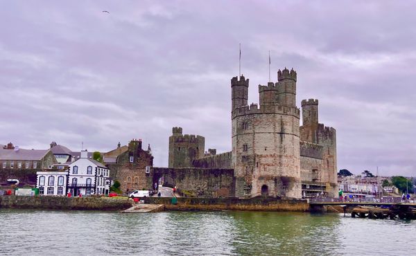Caernarfon Castle by null