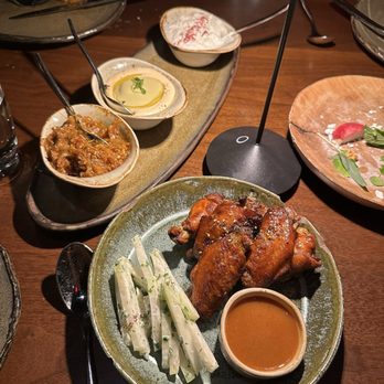 Rumi’s Kitchen - Chicken wings and Mezz platter - Persian/Iranian Near Me - Washington, DC, District of Columbia