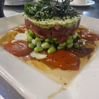 Yard House - Ahi Spicy Tuna Stack - New American Near Me - Rancho Cucamonga, California Yard House - Ahi Spicy Tuna Stack - New American Near Me - Rancho Cucamonga, California