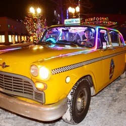 The Ultimate Taxi - The Ultimate Taxi on the street in Aspen, Colorado.