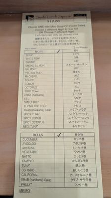 Menu photo 5 Sushi Tomi Orlando, FL