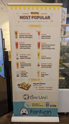 Menu photo 3 Uni Uni Bubble Tea Wicker Park Chicago, IL