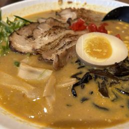 Curry Ramen with gluten free noodles. Curry Ramen with gluten free noodles.