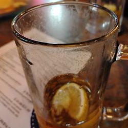 Carbone's Pizzeria - Nasty dirty glass , 1st and only drink I dared to have .
