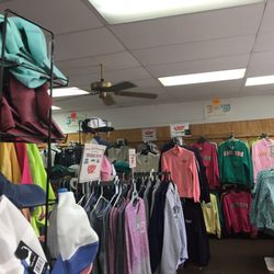 Cape Cod Sweat & Tee Outlet Store - Inside