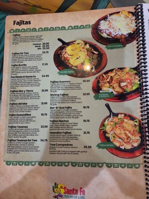 Menu photo 5 Santa Fe Mexican Grill Largo, FL Menu photo 5 Santa Fe Mexican Grill Largo, FL