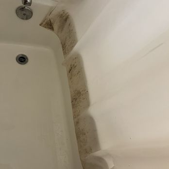 The Stanley Hotel - $300/night and I can't even get a shower curtain not riddled with mold?? - Hotels Near Me - Estes Park, Colorado The Stanley Hotel - $300/night and I can't even get a shower curtain not riddled with mold?? - Hotels Near Me - Estes Park, Colorado