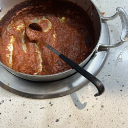 Pizza Ranch - Marinara sauce. Sure ain't nonna's Sunday gravy. Maybe it is, if you left it out on the stove til Tuesday. Didn't try it.