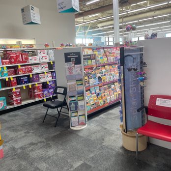 CVS Pharmacy - a red bench in a store - Drugstores Near Me - San Pedro, California
