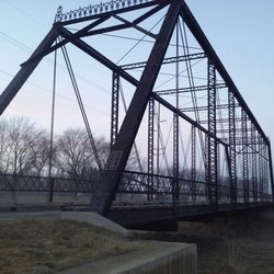 Dehmel Road Bridge - Dehmel Road Bridge, Iron