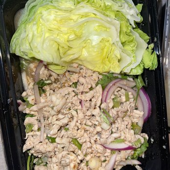 Bamboo Thai Bistro - Chicken Larb Salad - Thai Near Me - Redondo Beach, California