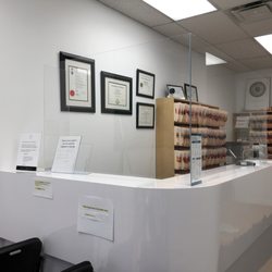 Bamburgh Eye Care - New plexiglass sneeze guard
