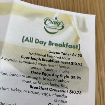 Craig's Cafe and Bakery - Coffee & Tea Near Me - Hialeah Gardens, Florida Craig's Cafe and Bakery - Coffee & Tea Near Me - Hialeah Gardens, Florida