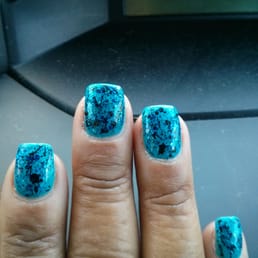 I absolutely LOVE my robin's egg blue nails! I absolutely LOVE my robin's egg blue nails!