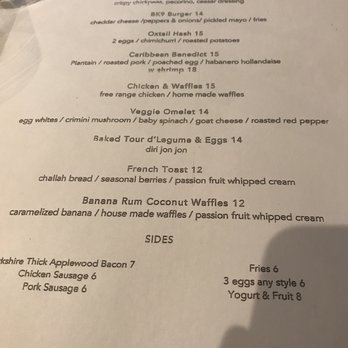 BK9 - Brunch menu - Caribbean Near Me - Brooklyn, New York