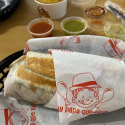 Ay Papa Que Rico - Chicken Burrito