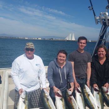 Captain Clowers Charters & Guide Services - Our haul of Yellowfin, caught with expert help from Captain Clowers. - Fishing Near Me - San Diego, California Captain Clowers Charters & Guide Services - Our haul of Yellowfin, caught with expert help from Captain Clowers. - Fishing Near Me - San Diego, California