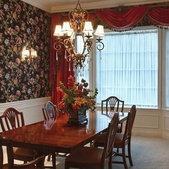 Eaton Interiors - a formal dining room - Shades & Blinds Near Me - Rancho Cordova, California Eaton Interiors - a formal dining room - Shades & Blinds Near Me - Rancho Cordova, California