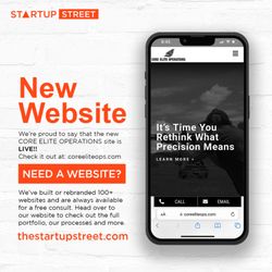 Startup Street - Tampa Website Design for Core Elite Ops