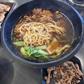 A & J Restaurant - Spicy Beef Tendon Noodle Soup (Szechuan Style) - Taiwanese Near Me - Irvine, California A & J Restaurant - Spicy Beef Tendon Noodle Soup (Szechuan Style) - Taiwanese Near Me - Irvine, California