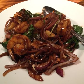 Wokcano - Spicy basil shrimp - Chinese Near Me - Los Angeles, California Wokcano - Spicy basil shrimp - Chinese Near Me - Los Angeles, California