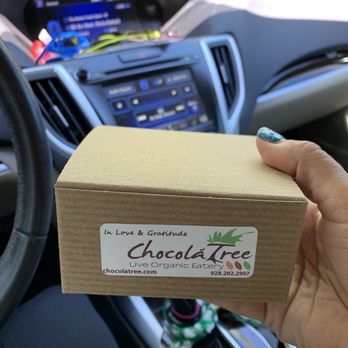 ChocolaTree - Small box of chocolate to go. Yum. - Vegetarian Near Me - Sedona, Arizona ChocolaTree - Small box of chocolate to go. Yum. - Vegetarian Near Me - Sedona, Arizona