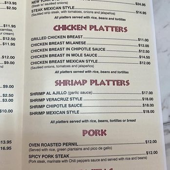 Delfis Grandmas cooking - Menu - Mexican Near Me - Keansburg, New Jersey